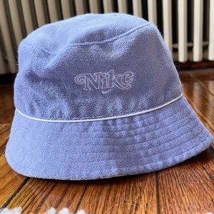 Nike Reversible Striped Multicolor Terry Cloth Bucket Hat Adult XS/S